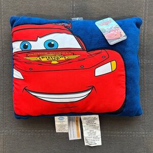 NEW Disney Cars Lightning McQueen Toddler Plush Pillow